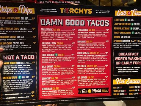 Online Menu of Torchys Tacos Restaurant, Rogers, Arkansas, 72758 - Zmenu