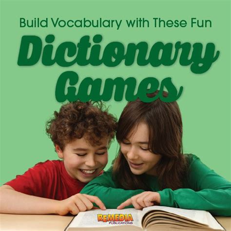 3 Fun Dictionary Games to Build Vocabulary | Teaching vocabulary, Vocabulary building, Vocabulary