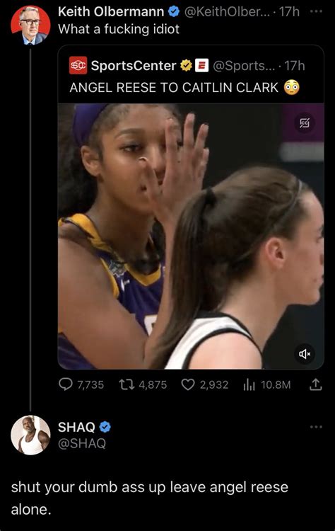 Amelia Draws on Twitter: "RT @TheMcKenziest: Shaq replying to Keith ...