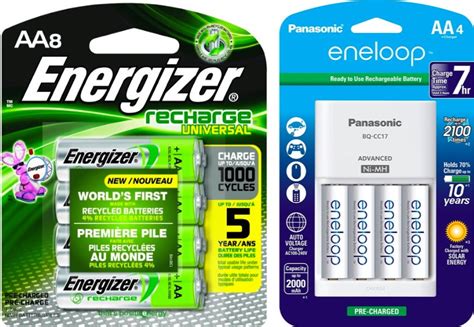 Upgrade your life with rechargeable batteries