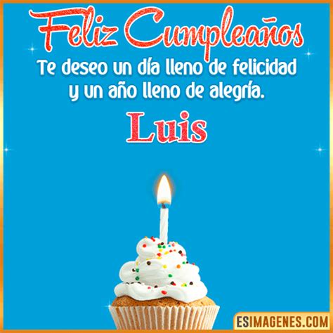 【º‿º】 Feliz Cumpleaños Luis【 ️】30 Tarjetas y GIF