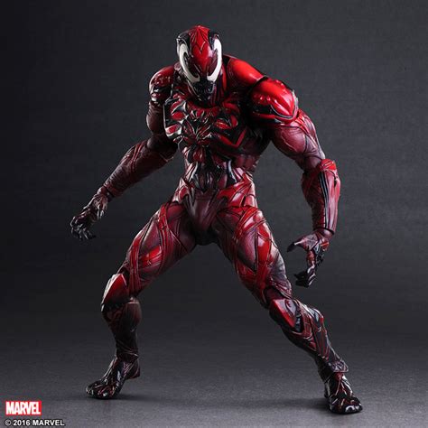 Marvel Play Arts Variant Spider-Man, Venom and Iron Man Limited Color ...