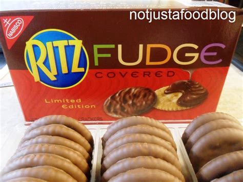 Product Review: Ritz Fudge Covered Crackers | Not Just A Food Blog