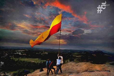 Karnataka Flag | Karnataka flag logo, Karnataka flag background, Best profile pictures