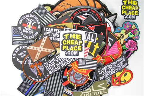 Looking for Variety of Iron on Patches?