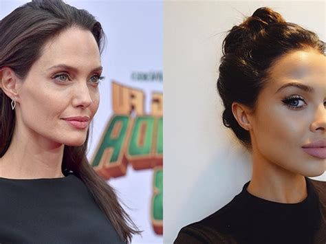 This Angelina Jolie Look-Alike Is Going Viral | SELF