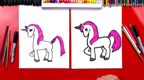 How To Draw A Unicorn For Kids | Art for kids hub, Unicorn drawing ...