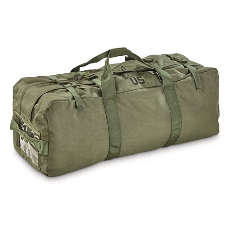 U.S. Military Surplus Zip Duffel Bag, New - 702216, Military & Camo ...