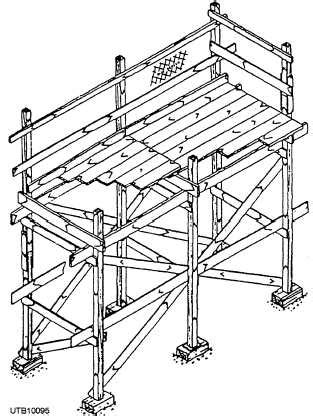 Scaffolding Drawing at GetDrawings | Free download