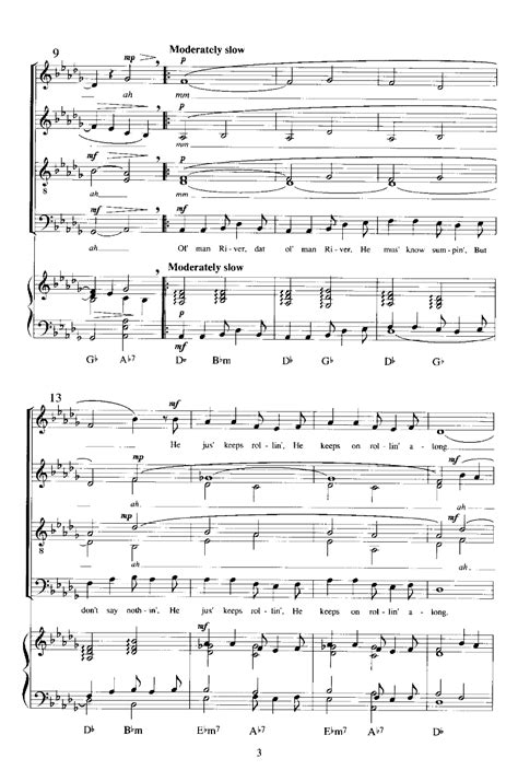 Old Man River (SATB ) | J.W. Pepper Sheet Music