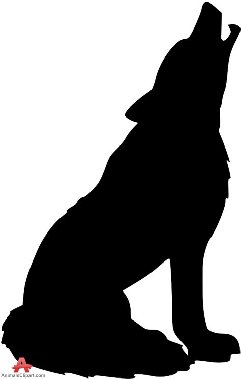 Howling Coyote Silhouette - ClipArt Best