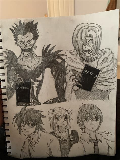 Death Note Fan Art 🙀💯 : deathnote