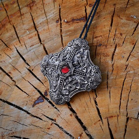 Replica Viking pendant. Scandinavian pendant. Pagan jewelry.