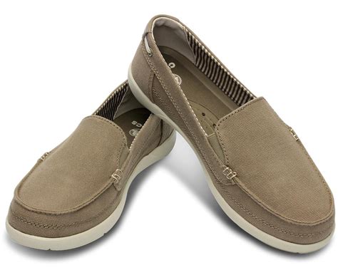 Crocs™ S Walu Ii Canvas Loafer W Walu Ii Canvas Loafer W in Natural ...