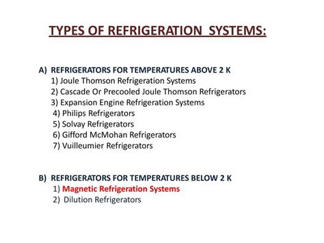 MAGNETIC REFRIGERATION SYSTEMS - PowerPoint Slides - LearnPick India