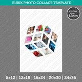 Rubik's Cube Photo Collage Template Canva PDF – DNKWorkshop