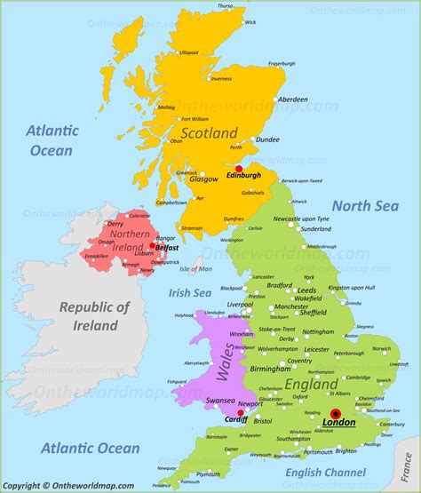 UK Map | Discover United Kingdom with Detailed Maps | Great Britain Maps