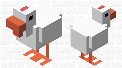 Crossy Road- Chicken Minecraft Mob Skin