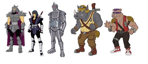 TMNT Villains by jsenior on DeviantArt