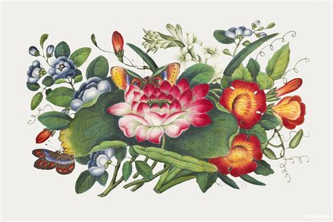 Chinese lotus painting from the Qing Dynasty (1644–1… | Flickr