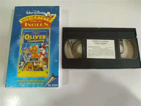 OLIVER & COMPANY WALT DISNEY - VHS Film Tape V.O.Anglais con sous ...