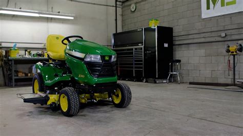 How To Removal & Install a Mower Deck on John Deere X380 - Minnesota Equipment