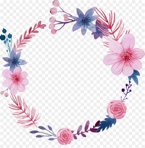 Free 238 Flower Circle Border Svg Free SVG PNG EPS DXF File