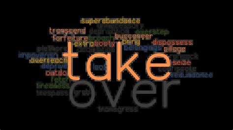 TAKE OVER: Synonyms and Related Words. What is Another Word for TAKE OVER? - GrammarTOP.com