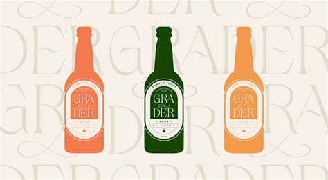 Drink packaging design GRADER on Behance