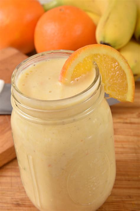 Banana Orange Smoothie Recipe | CDKitchen.com