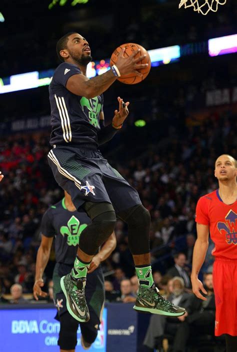 Kyrie Irving wearing Nike Zoom HyperRev All-Star