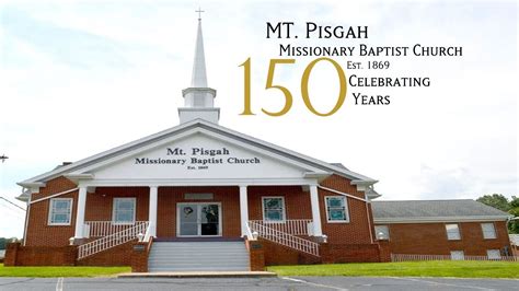 Mt. Pisgah Missionary Baptist Church 150 Anniversary Celebration Pt. 2 - YouTube