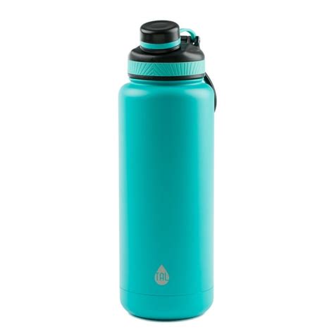 TAL Stainless Steel Ranger Tumbler Water Bottle 40 fl oz, Teal Blue ...