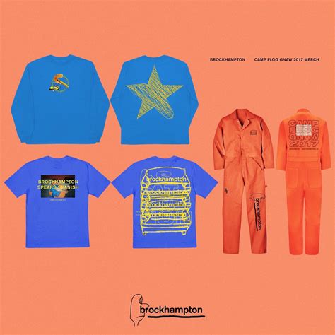 Camp Flog Gnaw Merch : r/brockhampton