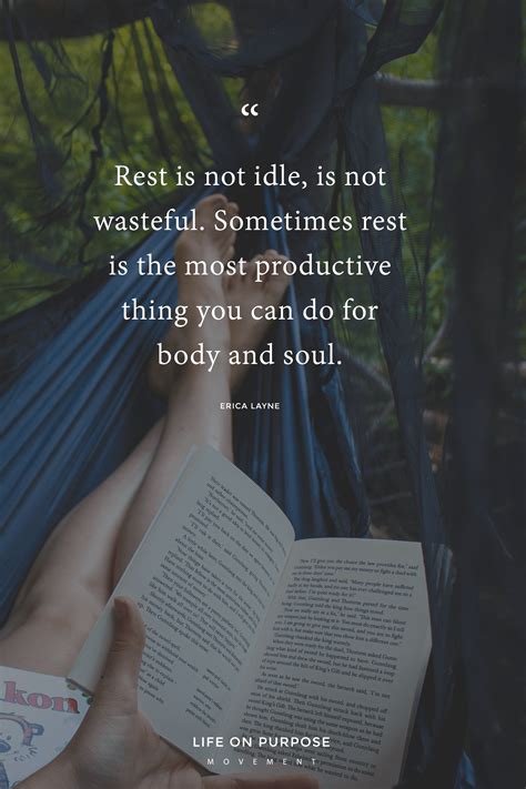 7 Ways to Lean Into a Season of REST | Inspirational quotes, Life quotes, Rest quotes