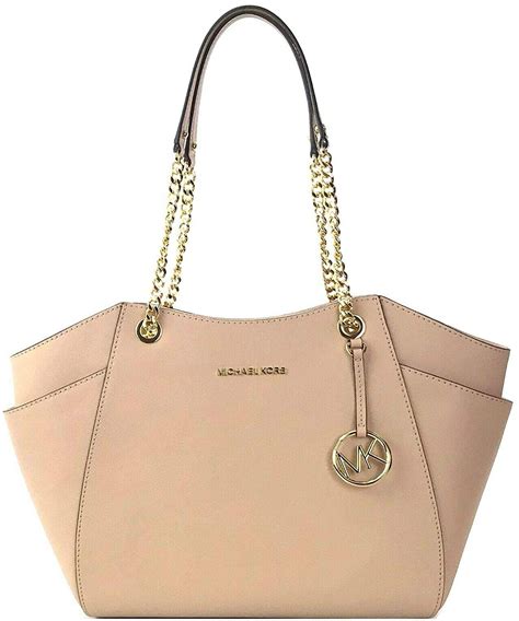 Michael Kors Jet Set Travel Large Chain Shoulder Tote - Walmart.com - Walmart.com