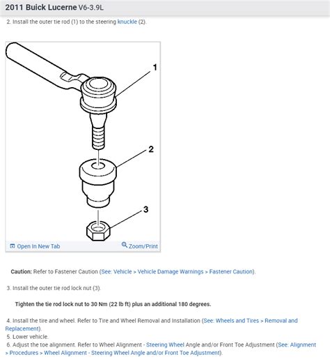 Tie Rod End Torque Specs Needed?: Torque Specs Tie Rod End.