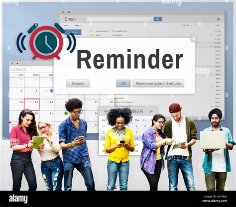 Reminder Planner Calendar Event Concept Stock Photo - Alamy