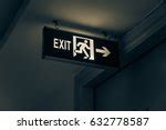 Green Exit Emergency Sign On White Free Stock Photo - Public Domain Pictures