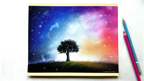 Galaxy Pencil Drawing at PaintingValley.com | Explore collection of ...