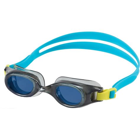 Speedo Jr. Hydrospex Classic Goggle - Kids Swim Goggle - Grey / Blue - Walmart.com - Walmart.com