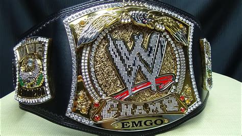 WWE CHAMPIONSHIP SPINNER TITLE REPLICA: EmGo's WWE Reviews N' Stuff - YouTube