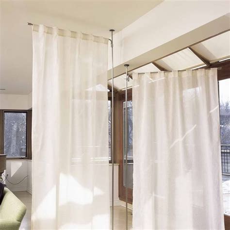 Inspiring Room Dividing Curtains and Best 25 Room Divider Curtain Ideas On Home Decor For ...