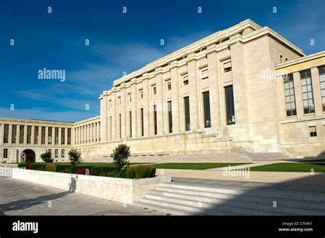 Palais des Nations, European United Nations headquarters, Geneva, Switzerland Stock Photo - Alamy