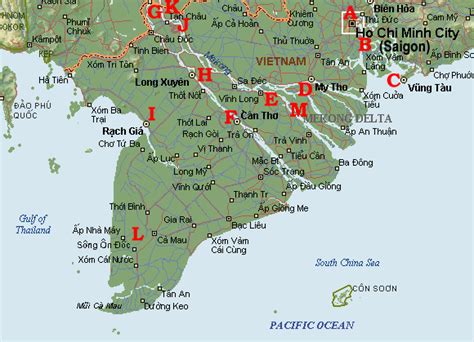 The ARL-23 in Vietnam Operations Map