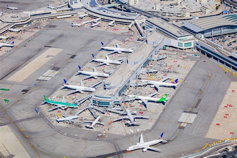 San Francisco International Airport Terminal G Aerial Photo - Toby Harriman