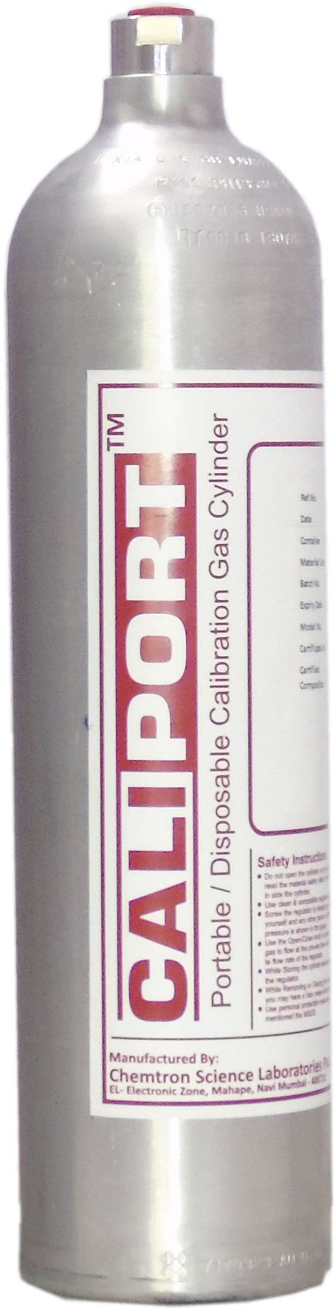 Caliport - Portable Calibration Gases, Calibration Gas Cylinder ...