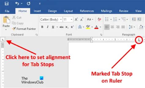 How to set up and use Tab Stops in Microsoft Word