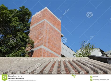 Red Brick Built Structure at Hong Kong Stock Photo - Image of tile, structure: 83537692