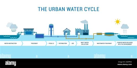 The urban water cycle: water abstraction, treatment, distribution and ...